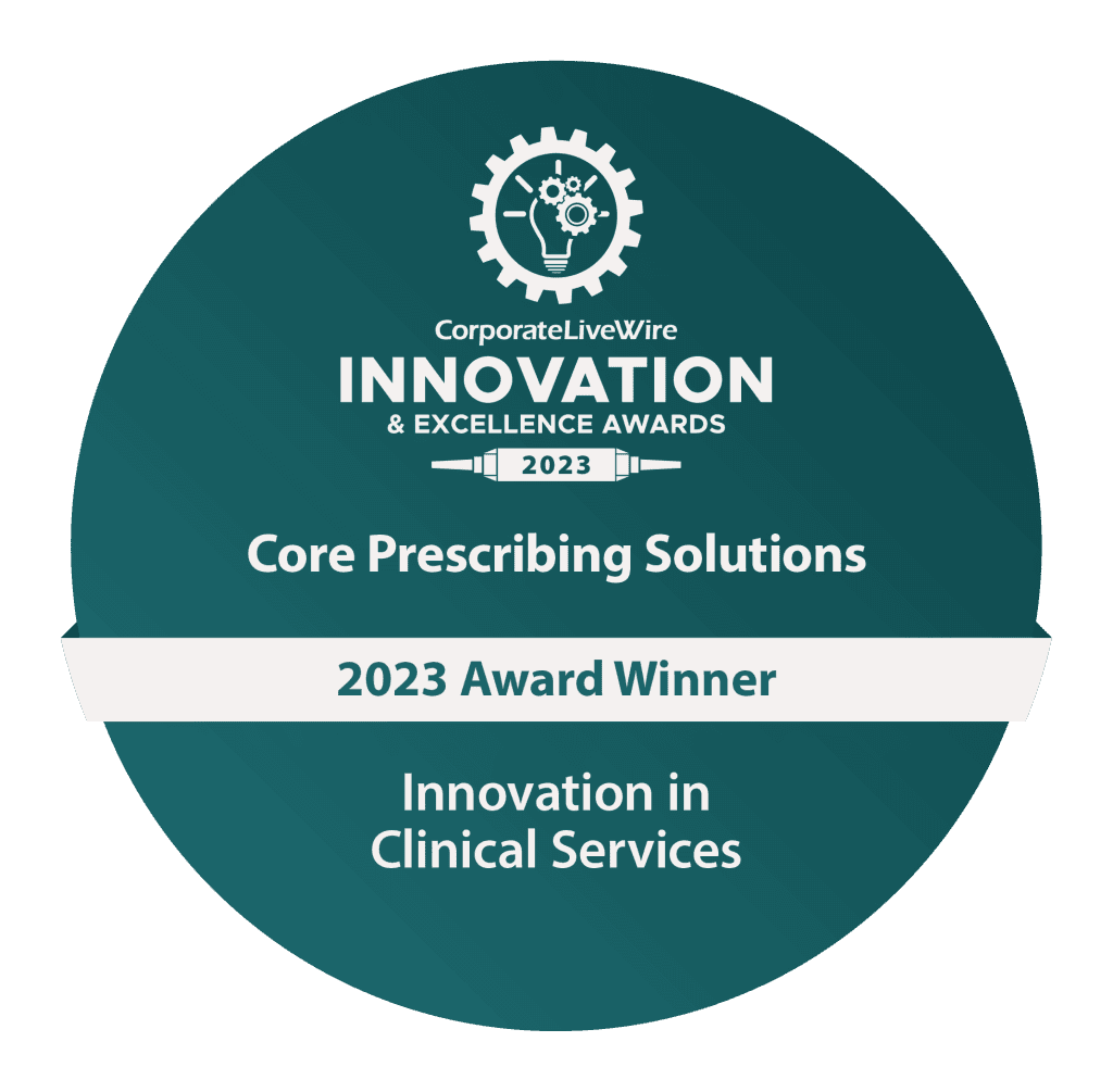 Awards and Recognition Core Prescribing Solutions