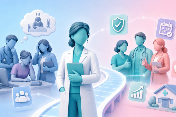 A clinical pharmacist's absence causing disruption, with a clear path to effective cover and service continuity for GP practices and PCNs.
