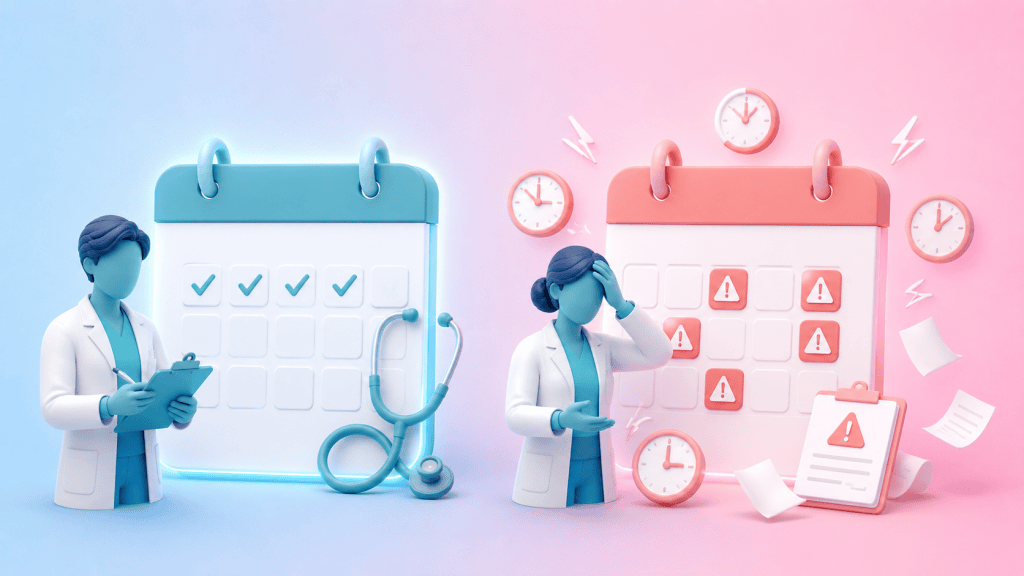 Planned pharmacist cover versus reactive last-minute locum arrangements - the impact on service continuity.