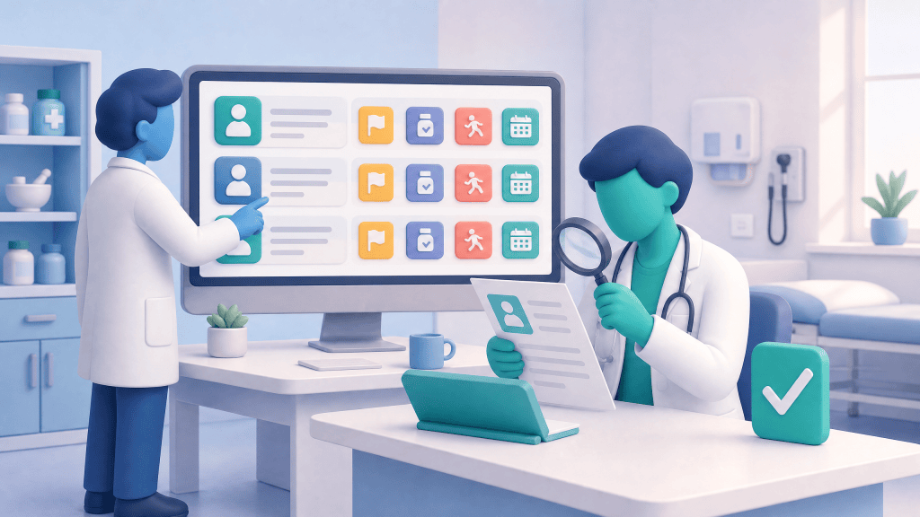 Pharmacist clinically validating a prioritised chronic pain medication review cohort.
