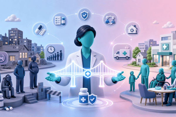 A clinical pharmacist bridging the healthcare gap between deprived and supported communities through targeted medicines optimisation and patient care.
