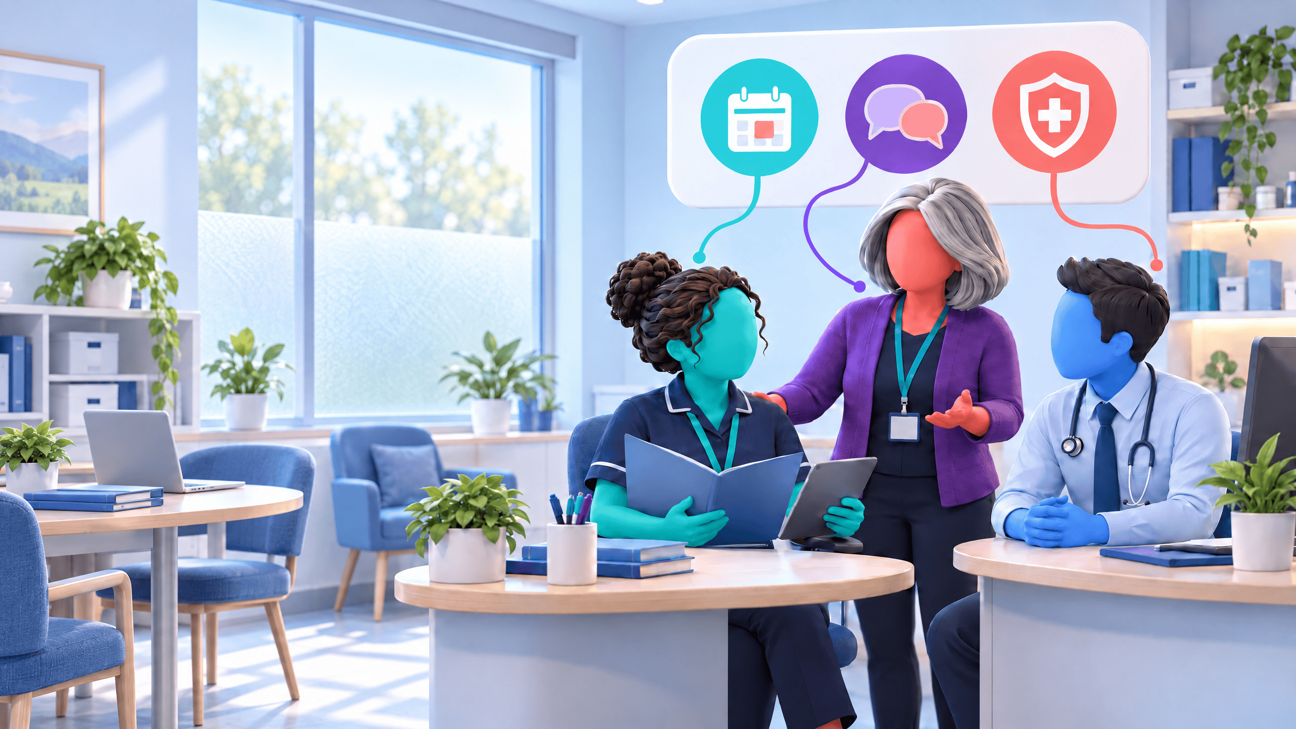 Clinical Pharmacist, senior pharmacist and GP supervisor connected through a written supervision agreement covering scope, protected time, case review and escalation.